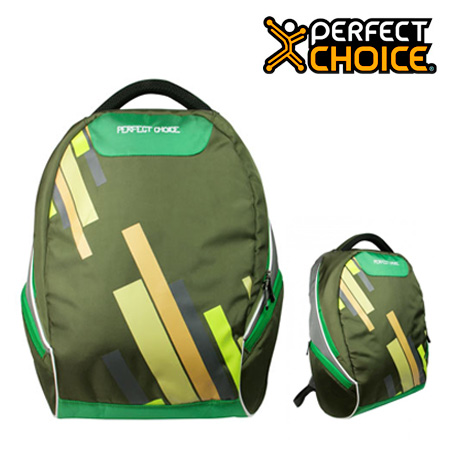 MOCHILA PERFECT CHOICE OUTFIT 15.6"" GREEN (PN PC-081685)